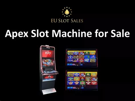 apex slot machine for sale